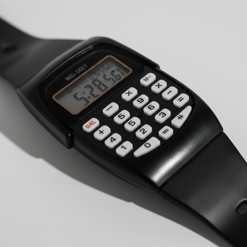 Calculator Wrist Watch