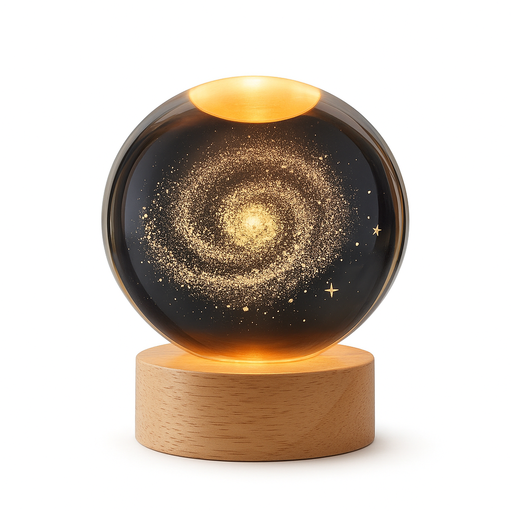 Crystal 3D Galaxy Light Lamp - Image 4
