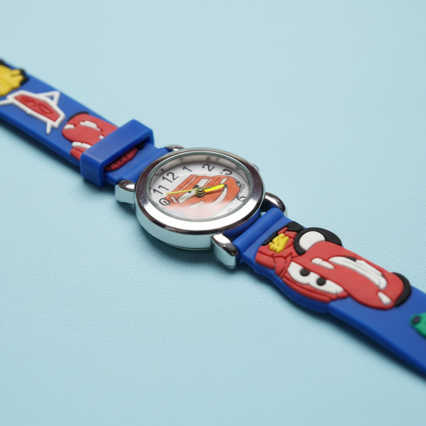 Lightning McQueen Analog Watch - Blue