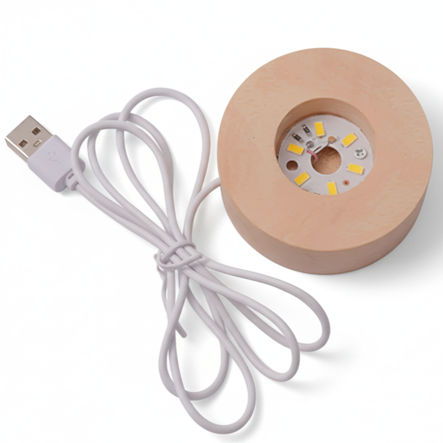 Crystal 3D Galaxy Light Lamp - Image 6