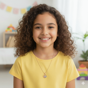 Leaf Pendant with Rose Gold Chain