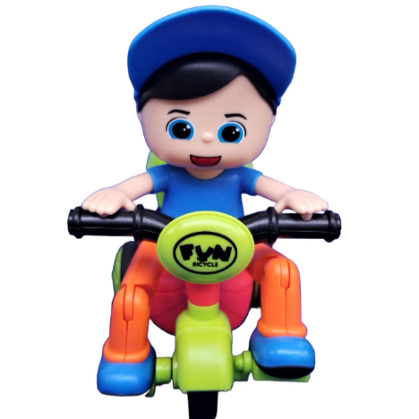 Fun Push & Go Bicycle Toy - Image 7