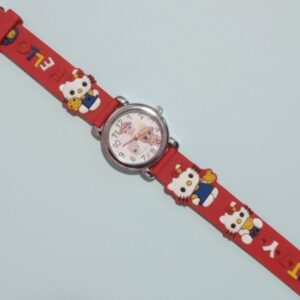 Hello Kitty Analog Watch - Red