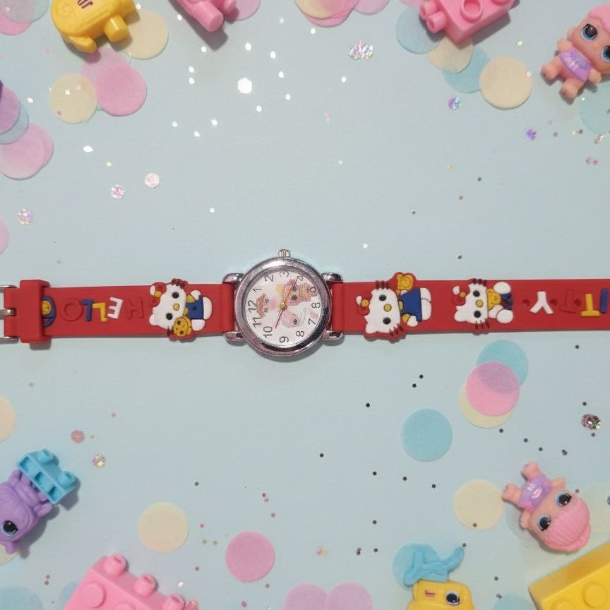 Hello Kitty Analog Watch - Red - Image 2