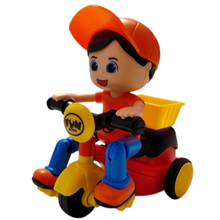 Fun Push & Go Bicycle Toy - Image 2