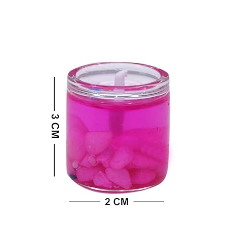 Mini 6 Glass Candles - Image 4