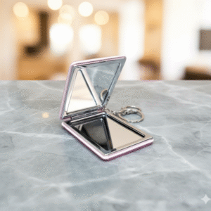 Mini Pocket Mirror Key Chain